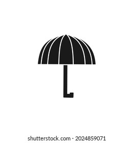 vector image of an umbrella
