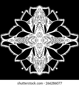 Vector image of an unique, abstract pattern