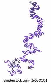 Vector image of an unique, abstract pattern