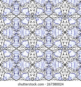 Vector image of an unique, abstract pattern