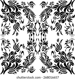 Vector image of an unique, abstract pattern