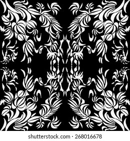 Vector image of an unique, abstract pattern