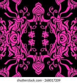 Vector image of an unique, abstract pattern