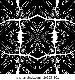 Vector image of an unique, abstract pattern
