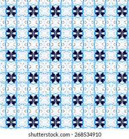 Vector image of an unique, abstract pattern