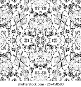 Vector image of an unique, abstract pattern