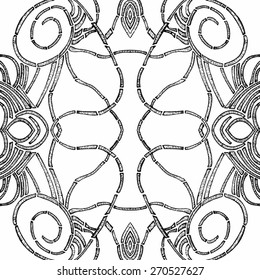 Vector image of an unique, abstract pattern