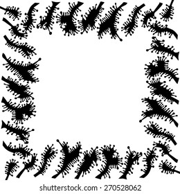 Vector image of an unique, abstract pattern
