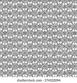 Vector image of an unique, abstract pattern