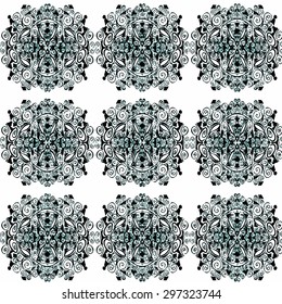 Vector image of an unique, abstract pattern