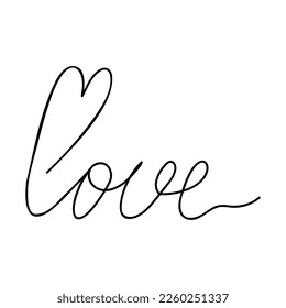 Imagen vectorial de las valentinas en estilo doodle. Dejando pasar el día de San Valentín. Texto sobre el amor