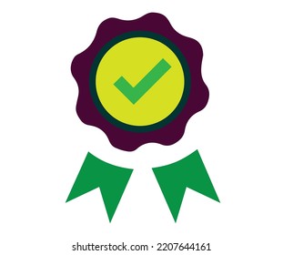 vector image of various kinds of awards given for good achievements.