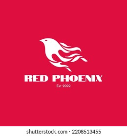 Vector image of a very simple and elegant bird-shaped logo, top view. perfect for business logos, companies and more