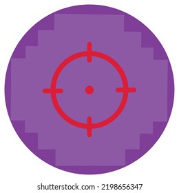imagen vectorial. iconos de videojuegos con fondo morado.
