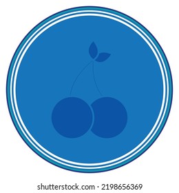 vector image. video game icons with blue background.