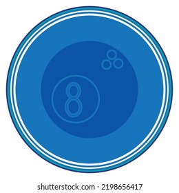 imagen vectorial. iconos de videojuegos con fondo azul.