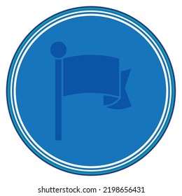 vector image. video game icons with blue background.