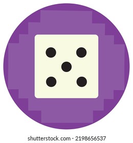 vector image. video game icons with purple background.
