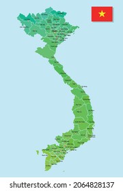 Map of vietnam svg