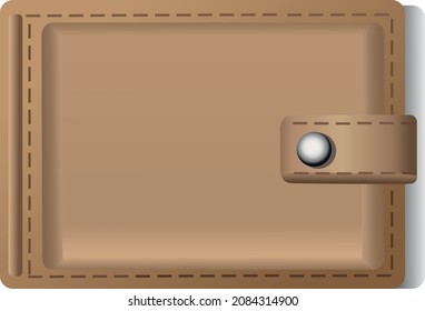 Cuero marrón de imagen vectorial 