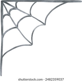 Vector image of webs for Halloween