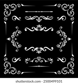 vector image of wedding ornament