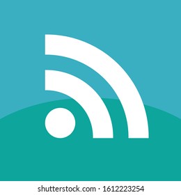 A vector image of wifi