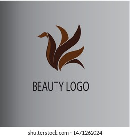 vector image of a wing for a company logo