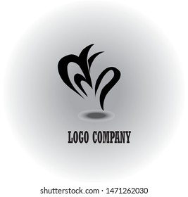 vector image of a wing for a company logo