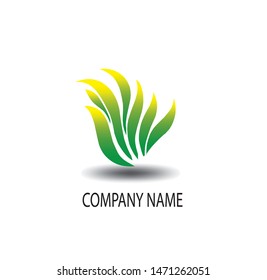 vector image of a wing for a company logo