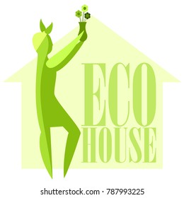 Vector image of women. Cleanliness, cleaning.