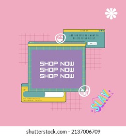 vector image of writing on colorful background for advertising and promotion of your business