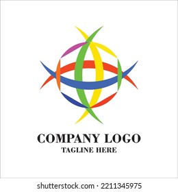 vector image of your company logo material, this vector can be used for logos, banners and others