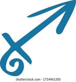 vector images of 12 symbols of the zodiac as 12 sectors of 30 degrees into which the zodiac belt is divided in astrology