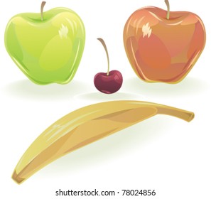 vector images of fruits