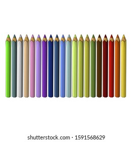 vector images with message back to school - school supplies
