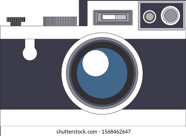 Vector images This camera is suitable for use in various decorations.