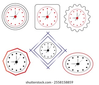  Vector Images Of Wall clock 