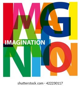 Vector Imagination. Broken text
