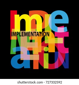 Vector implementation. Broken text