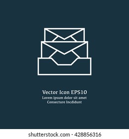Vector Inbox Icon