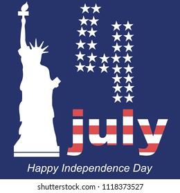 Vector of Independence day banner
