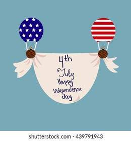 vector independence day usa