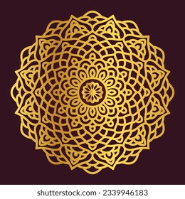 Vector indian Flower Mandala design