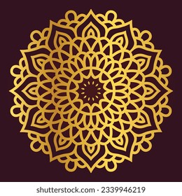 Vector indian Flower Mandala design