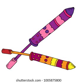 Vector Indian holiday holi. Colorful holi splashes. Bright festival of colors in India. Colorful powder paint.