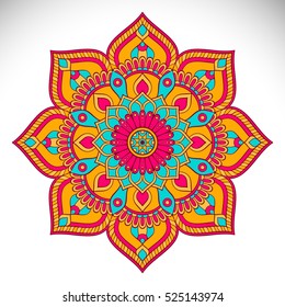 Vector indian Mandala