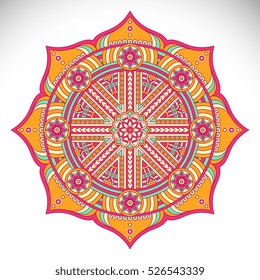 Vector indian Mandala