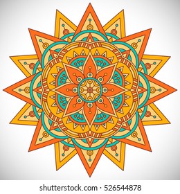 Vector indian Mandala