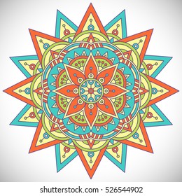 Vector indian Mandala